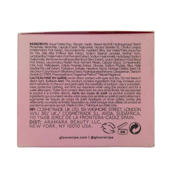 Glow Recipe Watermelon Glow Hyaluronic Clay Pore-Tight Facial - Picture 3 of 6
